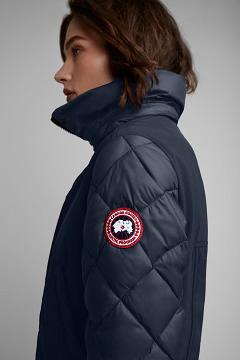 Chamarras Canada Goose Mujer México - Berkley Chaqueta De Plumas Azul Oscuro Marino CW7659310